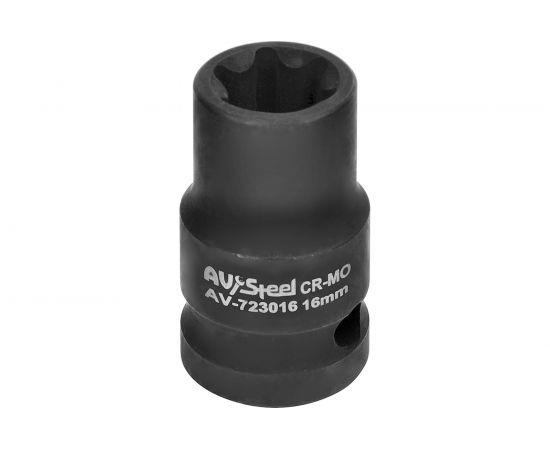 Головка ударная (E16; 1/2DR) AV Steel AV-723016 