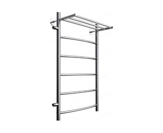 Полотенцесушитель ТЕМАРК Классика Дуга с полкой (КП-9) 600х700 ,D32 мм (боковое подключение налево) 0000033270 