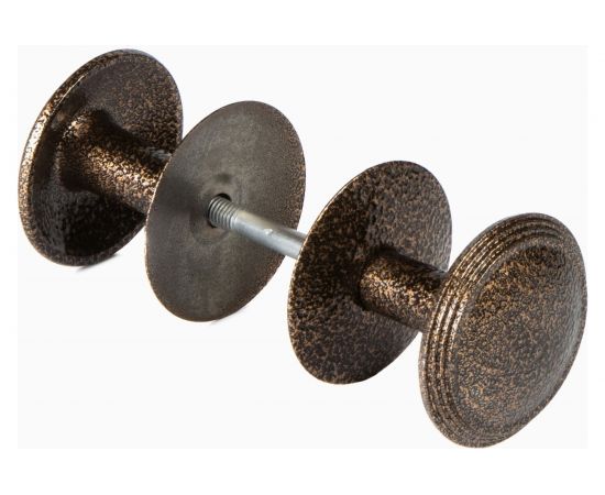 Дверная ручка Литейщик-Плюс РДК-115 античная медь 6506 