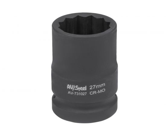 Головка ударная двенадцатигранная (27 мм; 3/4"") AV Steel AV-731027 