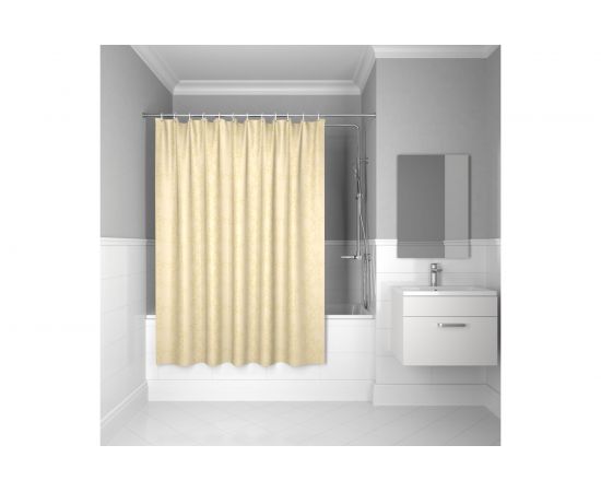 Штора для ванной комнаты IDDIS 200х180см полиэстер B50P218i11 