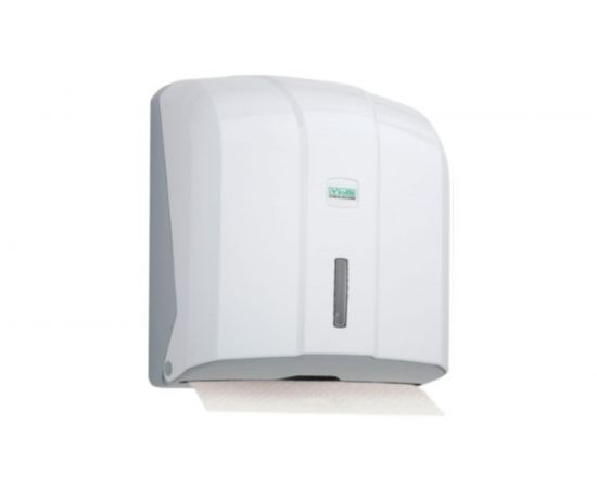 Диспенсер для листовых полотенец VIALLI KH300 Z сложение, 300 листов, белый 12310 