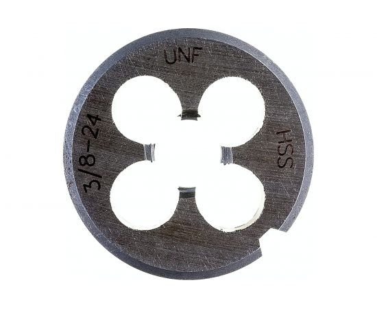 Плашка PROJAHN UNF 3/8-24, HSS-G, DIN EN 22568, 2A, 30x11 98903 