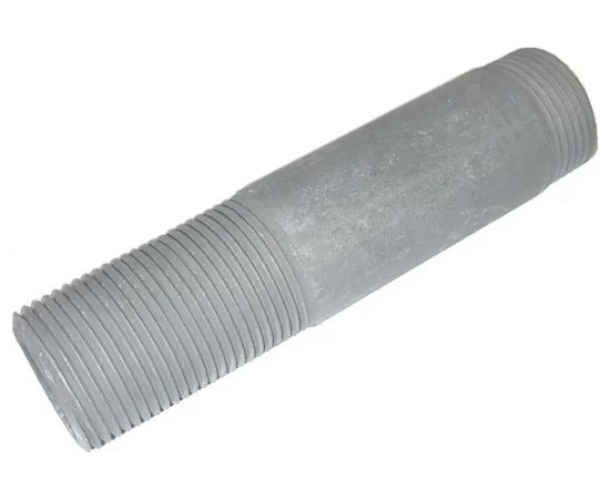 Сгон стальной ДУ-20 мм L-110 мм термодиффузионное цинкование ДТРД 15200110 