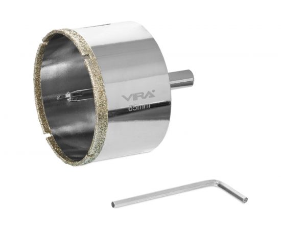 Коронка алмазная по керамике 65 мм VIRA 559508 