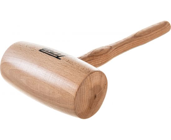 Деревянная круглая киянка PINIE 70х140 мм 53-2 – изображение 2