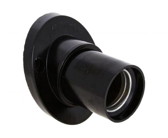 Наклонный карболитовый наклонный патрон EKF Е27 черный LHC-E27-wi-s – изображение 2