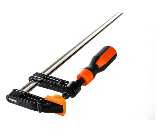 Струбцина BOHRER F-тип, 300x50мм, двухкомпонентная рукоятка 47530050 – изображение 2