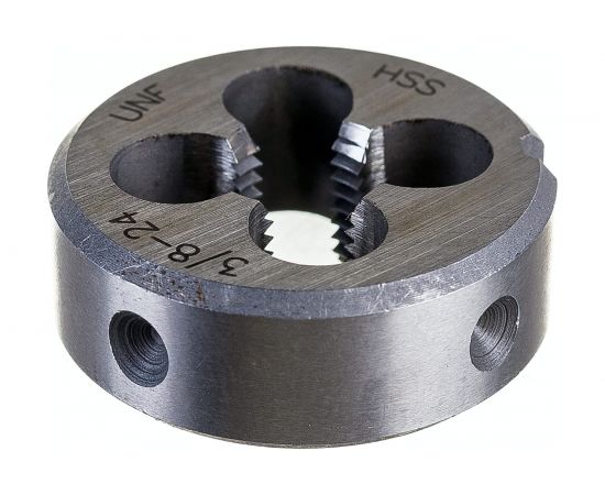 Плашка PROJAHN UNF 3/8-24, HSS-G, DIN EN 22568, 2A, 30x11 98903 – изображение 2