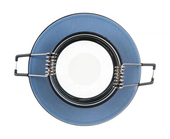 Встраиваемый влагозащищенный светильник ЭРА WR3 BK MR16/GU5.3, IP44, черный Б0054367 – изображение 2