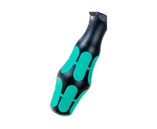 Шлицевая отвёртка WERA 335 SB SL 4x0,8x100 мм, на подвесе WE-100043 – изображение 3