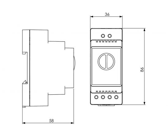Терморегулятор ENERGY TK 05 с датчиком 00-УТ-00390 – изображение 4