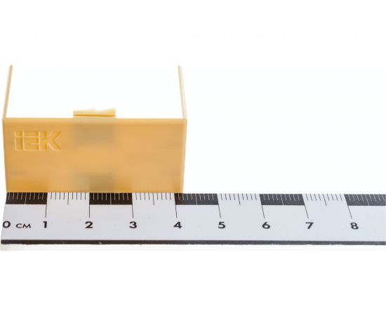 Соединитель на стык IEK ELECOR КМС 40x25 сосна 4шт.компл EL-KK10D-S-040-025-K34 – изображение 4