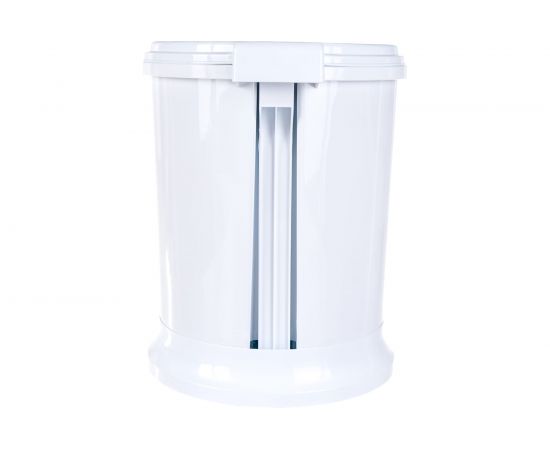 Мусорное ведро с педалью Элластик-Пласт 18 л, белый, ЭП 944998 – изображение 4