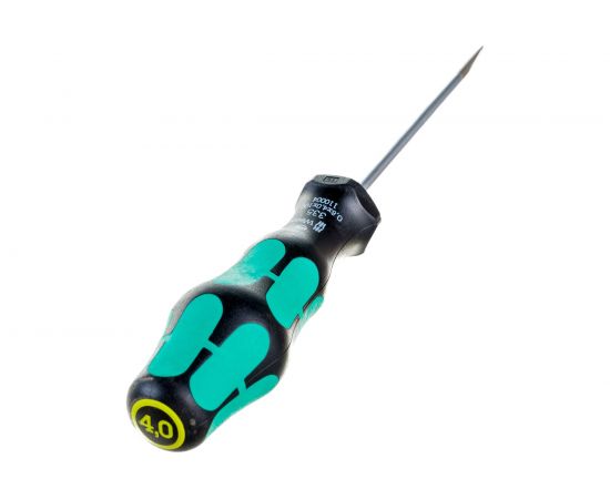 Шлицевая отвёртка WERA 335 SB SL 4x0,8x100 мм, на подвесе WE-100043 – изображение 5
