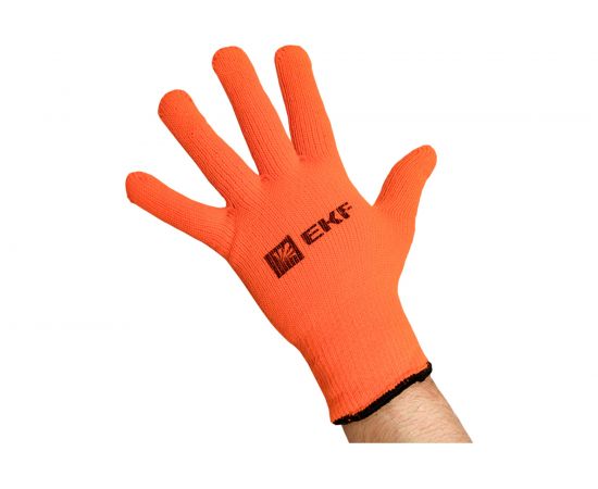 Рабочие утепленные перчатки EKF Professional ТОЧКА ЗИМА с ПВХ-покрытием 7 класс, 10 размер pe7ac-10-pro – изображение 5