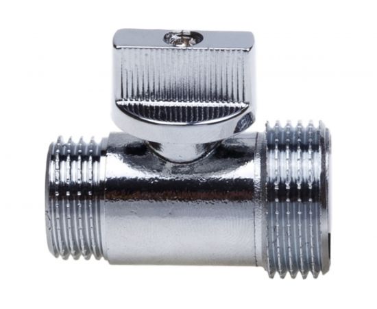 Шаровой кран AQUALINK мини хром нар-нар 1/2 -3/4 m Cr переходной 1322 – изображение 6