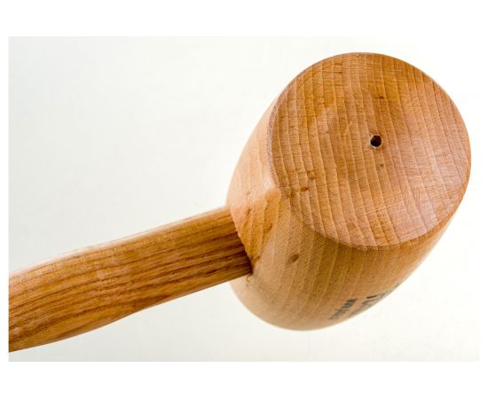 Деревянная круглая киянка PINIE 70х140 мм 53-2 – изображение 7