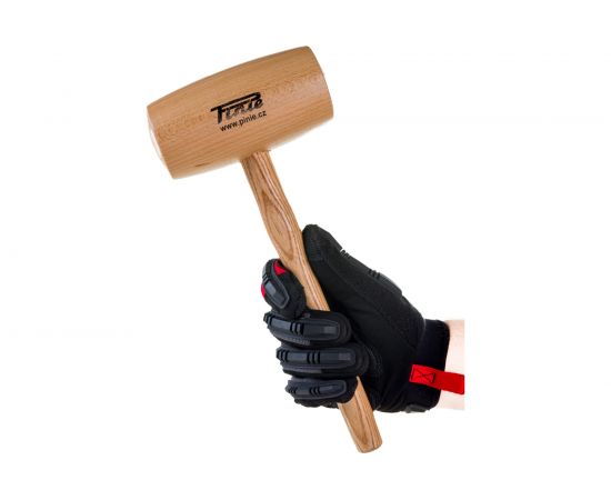 Деревянная круглая киянка PINIE 70х140 мм 53-2 – изображение 9