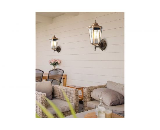 Светильник FERON НБУ-60w вверх, Е27, IP44, черное золото 11125 – изображение 10