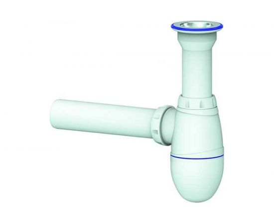 Сифон Unicorn В110 1 1/2х40 литой выпуск, с трубой 40х40 533259 