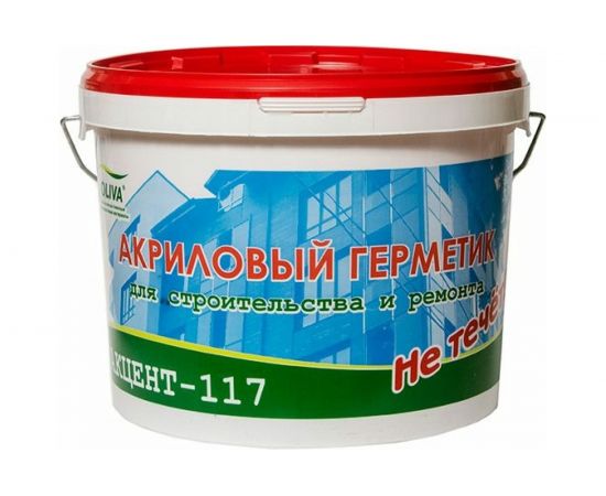 Пароизоляционный герметик Акцент 117 серый, ведро, 5л/7кг 0009129 