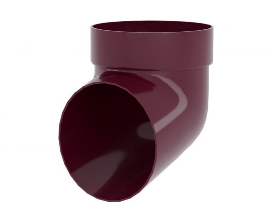 Сливное колено Grand Line ПВХ GL, бордо RAL 3005 269481 