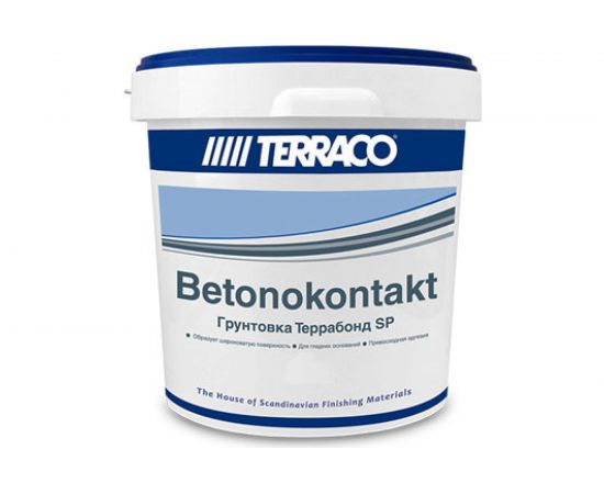 Грунтовка TERRACO ТЕРРАБОНД SP для бетона, белый 20кг 6812320 