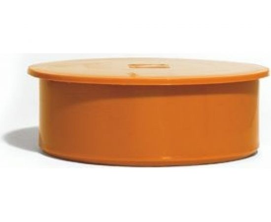 Заглушка ООО МультиМирПласт ПП 110 рыжая ЗГЛ НК 110 К 