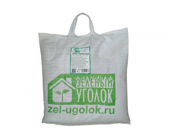 Семена Зеленый уголок Люпин узколистный, 5 кг 4660001294776 