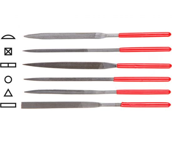 Набор надфилей STARTUL 160х4 мм Master 6 предметов ST4047-6 