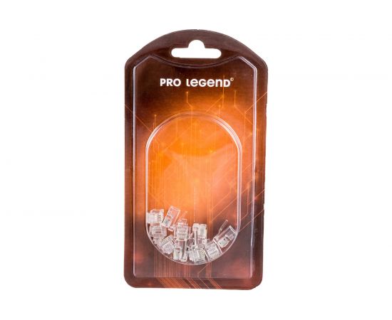 Разъем Pro Legend RJ12 6P4C 10 шт PL1277 