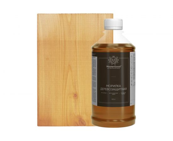 Морилка MasterGood MG Дуб (0,5 л) ""MG-морилка-0,5/дуб 