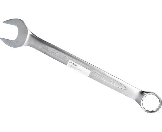 Комбинированный 12-гранный прямой ключ ROCKFORCE 24мм RF-75524 