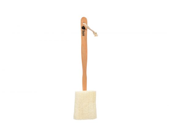 Мочалка из люфы, на деревянной ручке Банные Штучки 40 см 40044 