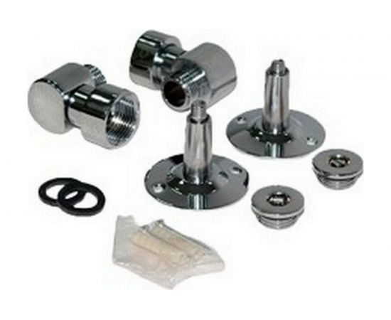 Комплект подключения к водяному полотенцесушителю Тера "ОПТИМА" К-05 