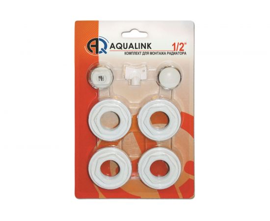 Комплект для монтажа радиатора AQUALINK 3/4, 7 элементов 4584 