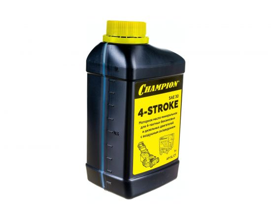 Масло минеральное (1 л; SAE 30) для 4-тактных двигателей Champion 952852 