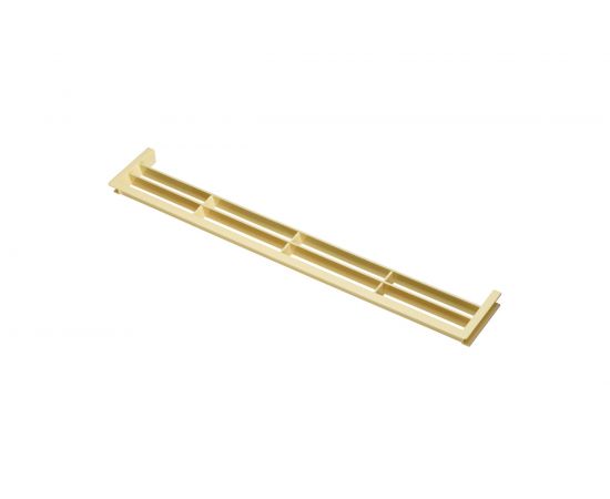 Решётка вентиляционная для цоколя (390х65 мм; ваниль) Lemax PROF VRC-01-16 