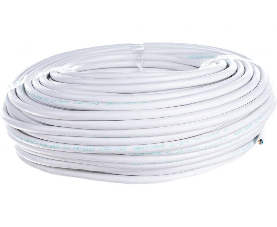 Провод ОРЕОЛ ПВС белый 4х0,75 мм ГОСТ 50 м 74301 