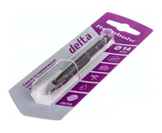 Сверло по керамике Delta 14 мм RENNBOHR 676014 – изображение 2