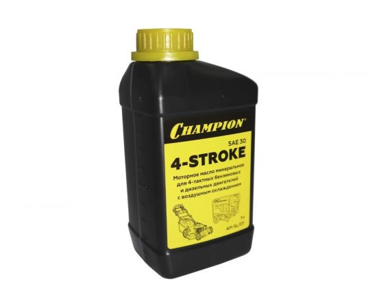 Масло минеральное (1 л; SAE 30) для 4-тактных двигателей Champion 952852 – изображение 2