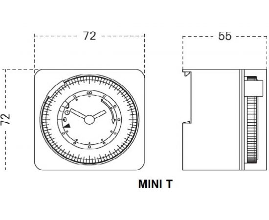 Суточное реле времени Orbis MINI T OB251032 – изображение 2