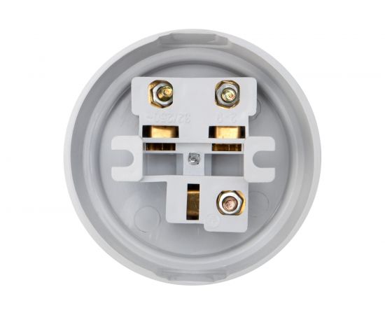 Розетка РШ для электроплит REXANT 32 А, 250 В, 2Р+РЕ открытой установки белая 11-8984 – изображение 3