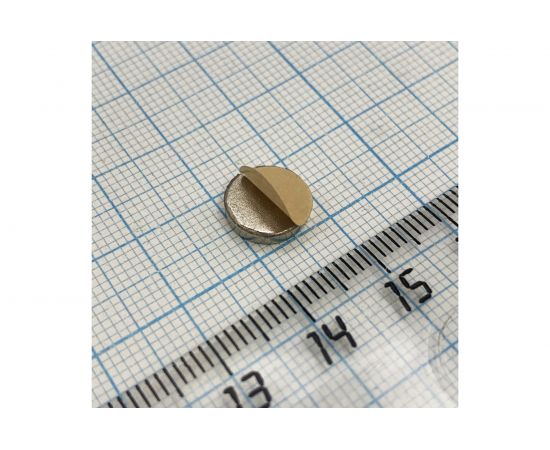 Неодимовый магнит Проф-Магнит D10x2мм, с клеевым слоем NdFeB, 20 шт. N33 с/кл – изображение 3