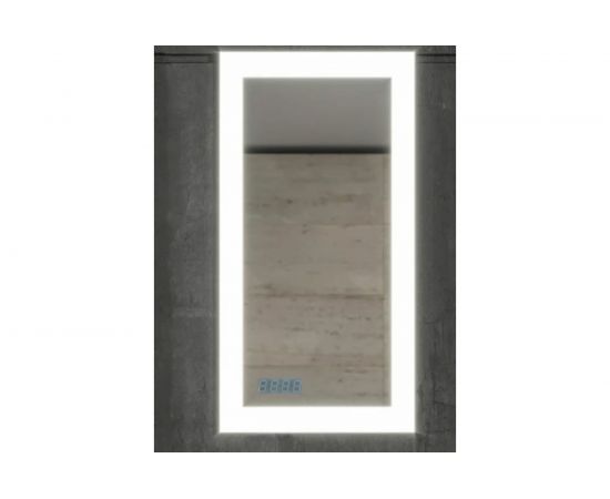 Зеркало Бриклаер Вега 40 подсветка на взмах руки, часы 4627125414190 – изображение 3