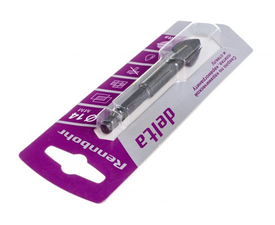 Сверло по керамике Delta 14 мм RENNBOHR 676014 – изображение 3