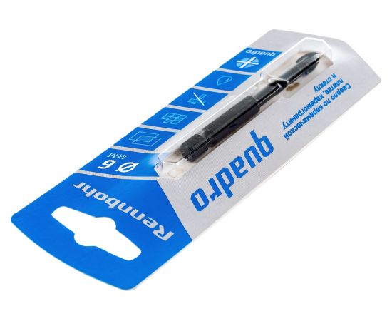 Сверло по керамике Quadro 6 мм RENNBOHR 676106 – изображение 3