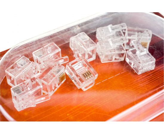 Разъем Pro Legend RJ12 6P4C 10 шт PL1277 – изображение 3