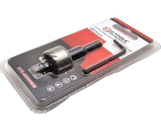 Стальная коронка по металлу HSS 25 мм Strong CTK-06300025 – изображение 3